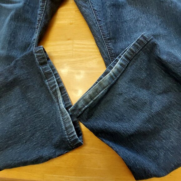 Pennington D/C Dark Wash Denim Jeans Plus Size Pull on with back pockets size 26 - Picture 6 of 12
